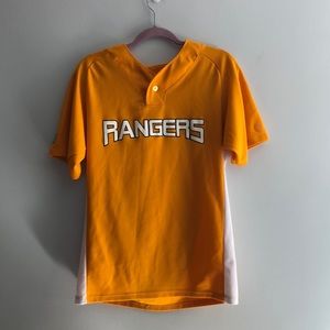 Men’s rangers baseball jersey